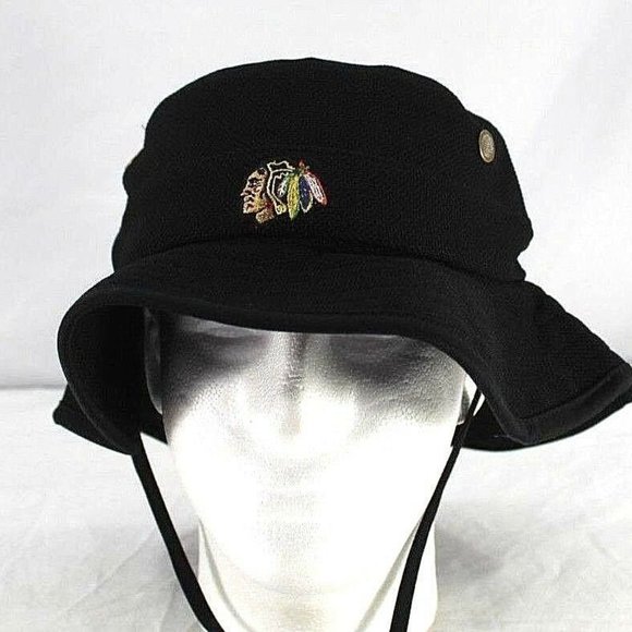 blackhawks bucket hat
